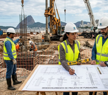 Desenvolvimento de projeto de fundações
